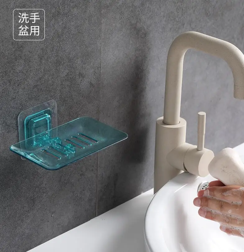 Простой seamless настенный ароматный zao jia ванная комната слив воды мыло держатель прозрачный сильный кажущийся наклейки не афраи