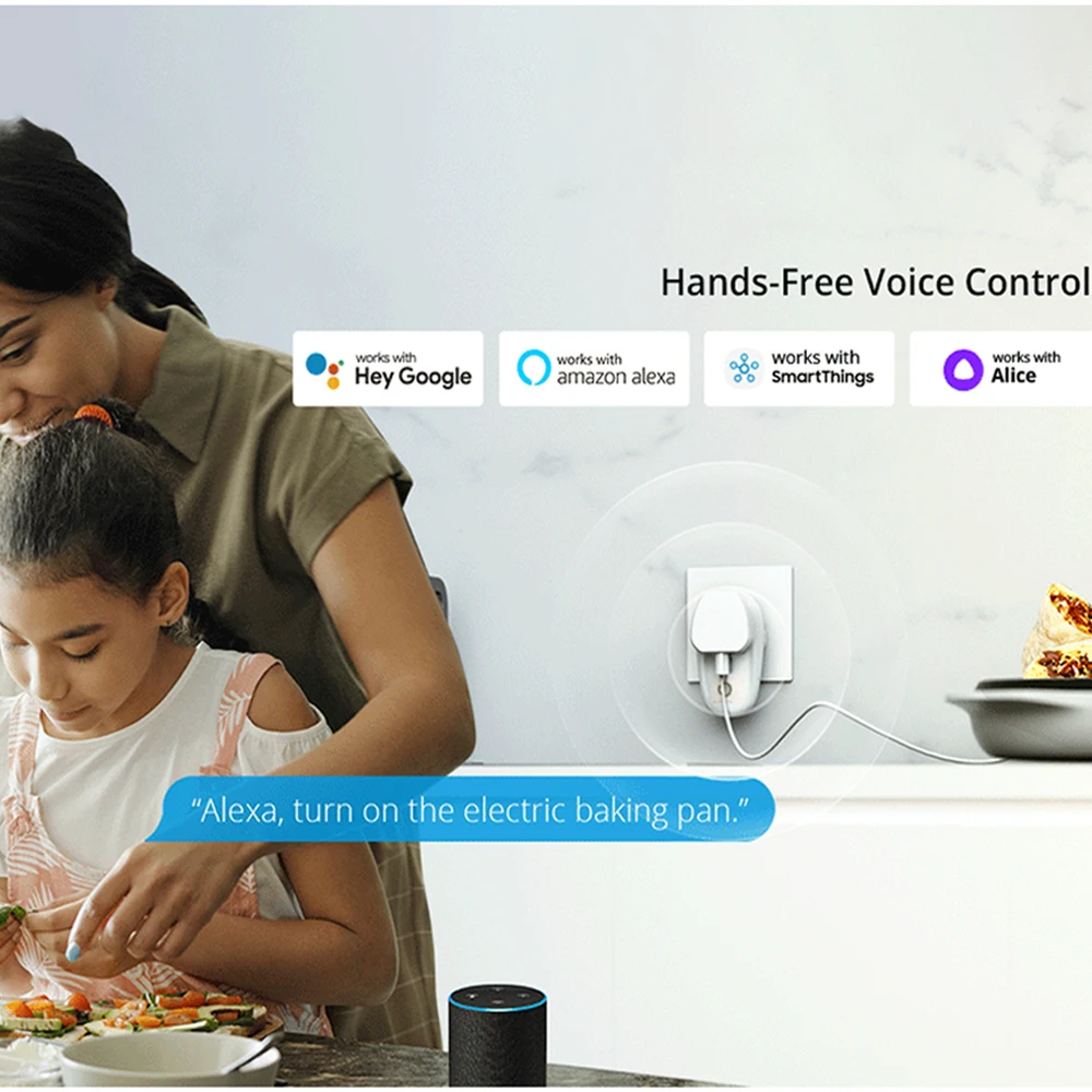 SONOFF S26R2 16A WiFi Plug Wireless Power Socket EU/UK/AU/US/BR/IT/IL/CH/CN Smart Home Switch Works with Alexa SmartThings APP