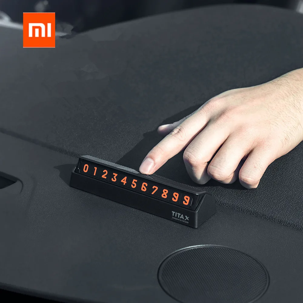 Xiaomi mijia Bcase TITA X Share To откидной тип автостоянка телефонная карточка мини-украшение