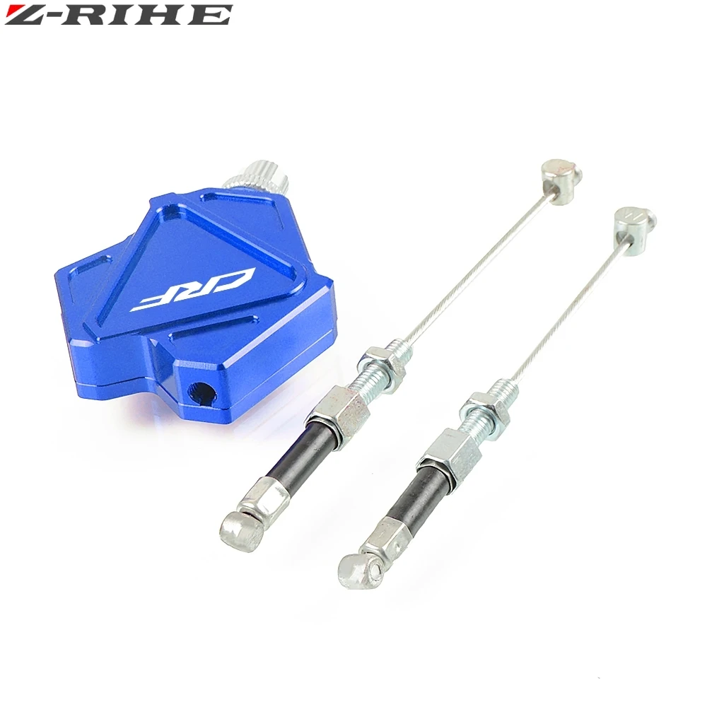 Для HONDA CRF230F CRF230 F CRF 230 F 2003- 2011 2012 2013 Dirt Bike Stunt рычаг сцепления простая кабельная система CRF - Цвет: blue