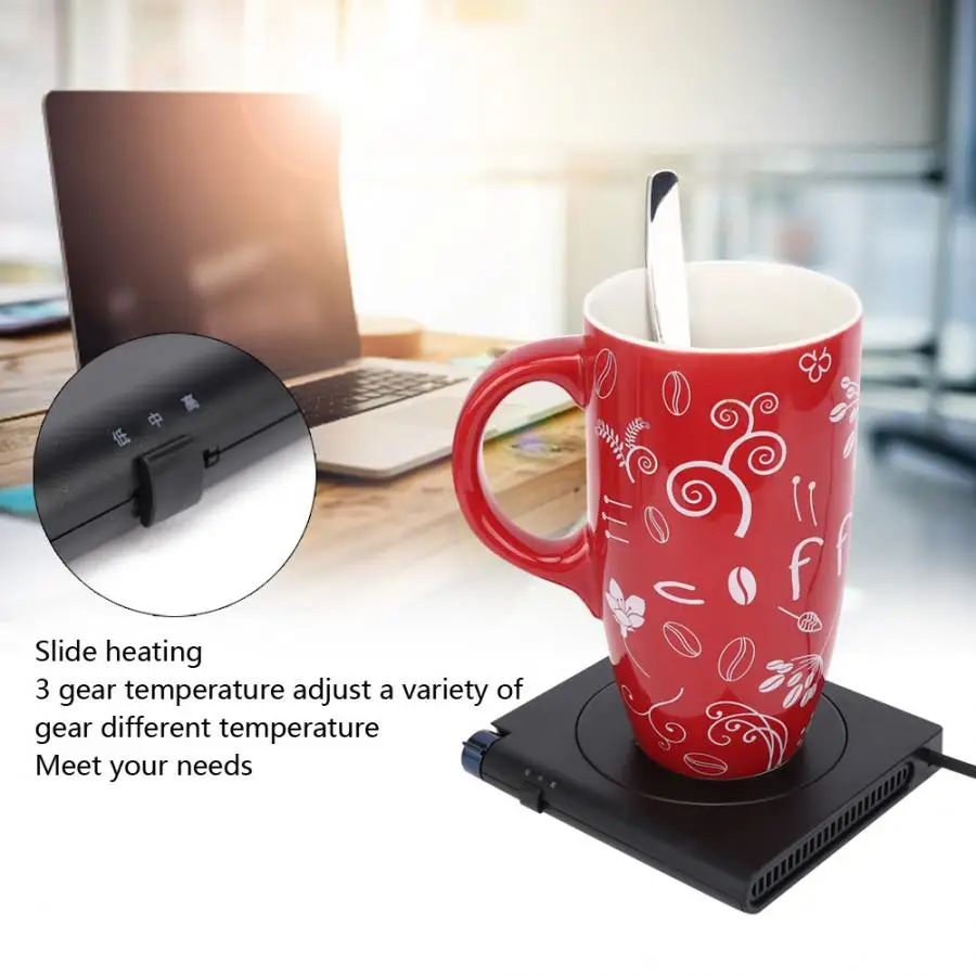 warming coffee coaster