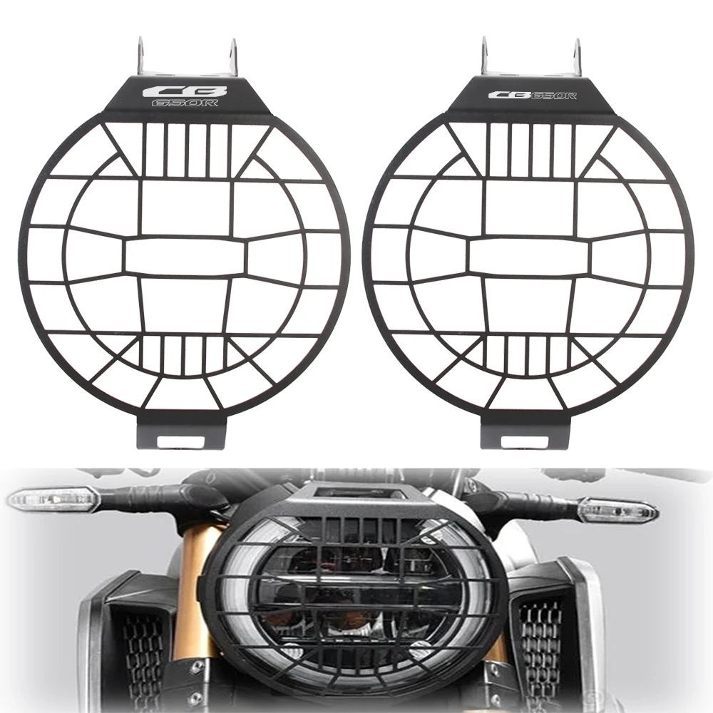 

Headlight Guard Cover Head Light Lense Protector Motorcycle Accessories For Honda CB650R CB 650R CB650 R 2019 2020 2021