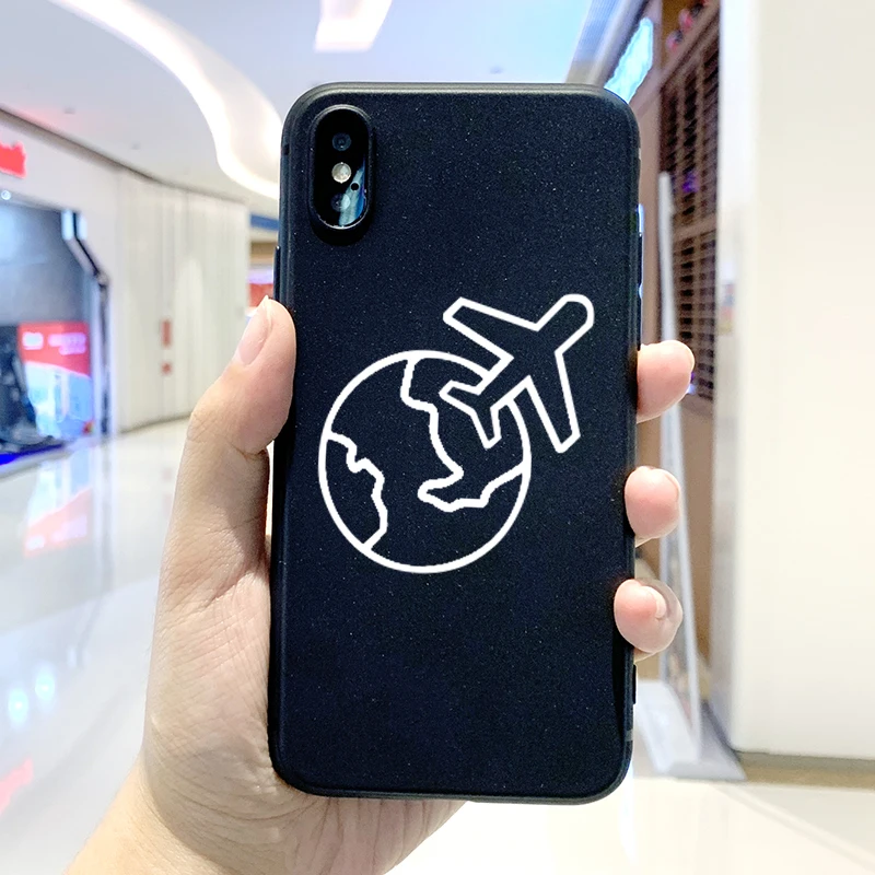 Чехол для телефона с изображением летательного аппарата iPhone 11 Pro XR X Xs Max 8 7 6 Plus 6S