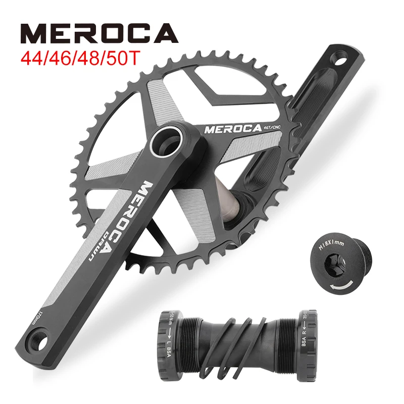 ROTOR ALDHU クランクセット 170mm 24mmシャフト 10/11s 170