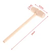 1/5/10Pcs Carving Tool Wooden Hammer Mallet Leather Craft Jewelry Making Hammer Tool 2