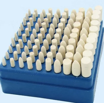 

100 The Little Wool Grinding Head 3mm Handle Import Wool Round Metal Jade Jade Glass Mirror Polishing Head