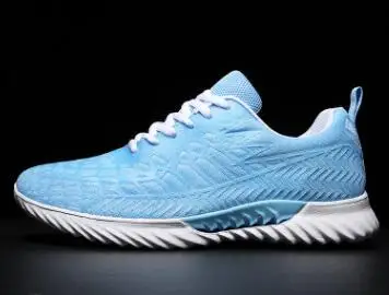 

2019 autumn new casual women's shoes white Korean mesh breathable running shoes men