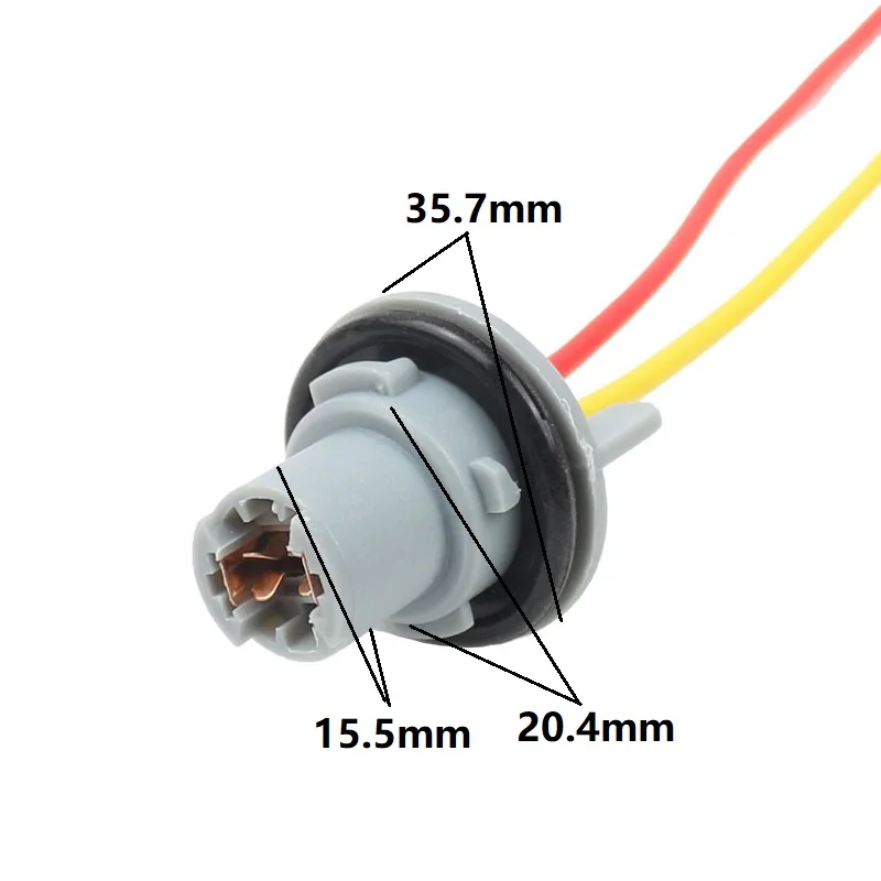 2Pcs T10 W5W T15 Automobile LED light bulb plug wedge hard adaptor socket connector t10 car lamp holder adapters base