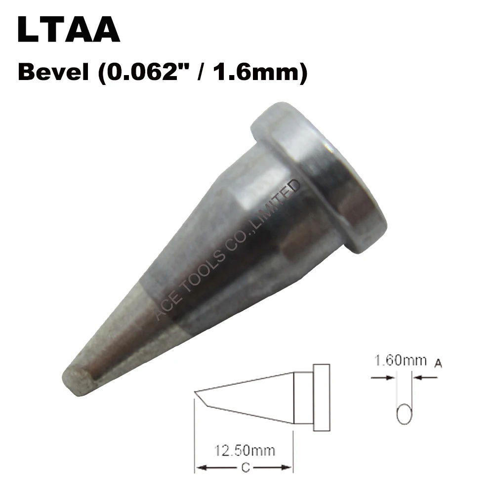 Ltaa Punte Di Saldatura Singole Di Ricambio Piatte Per Weller Wp80 Wsp80 Wsfp8 Wd1000 Wd2000 Wsd81 Ws81 Wsf81D8 Ws81D5 Ferro Da Stiro