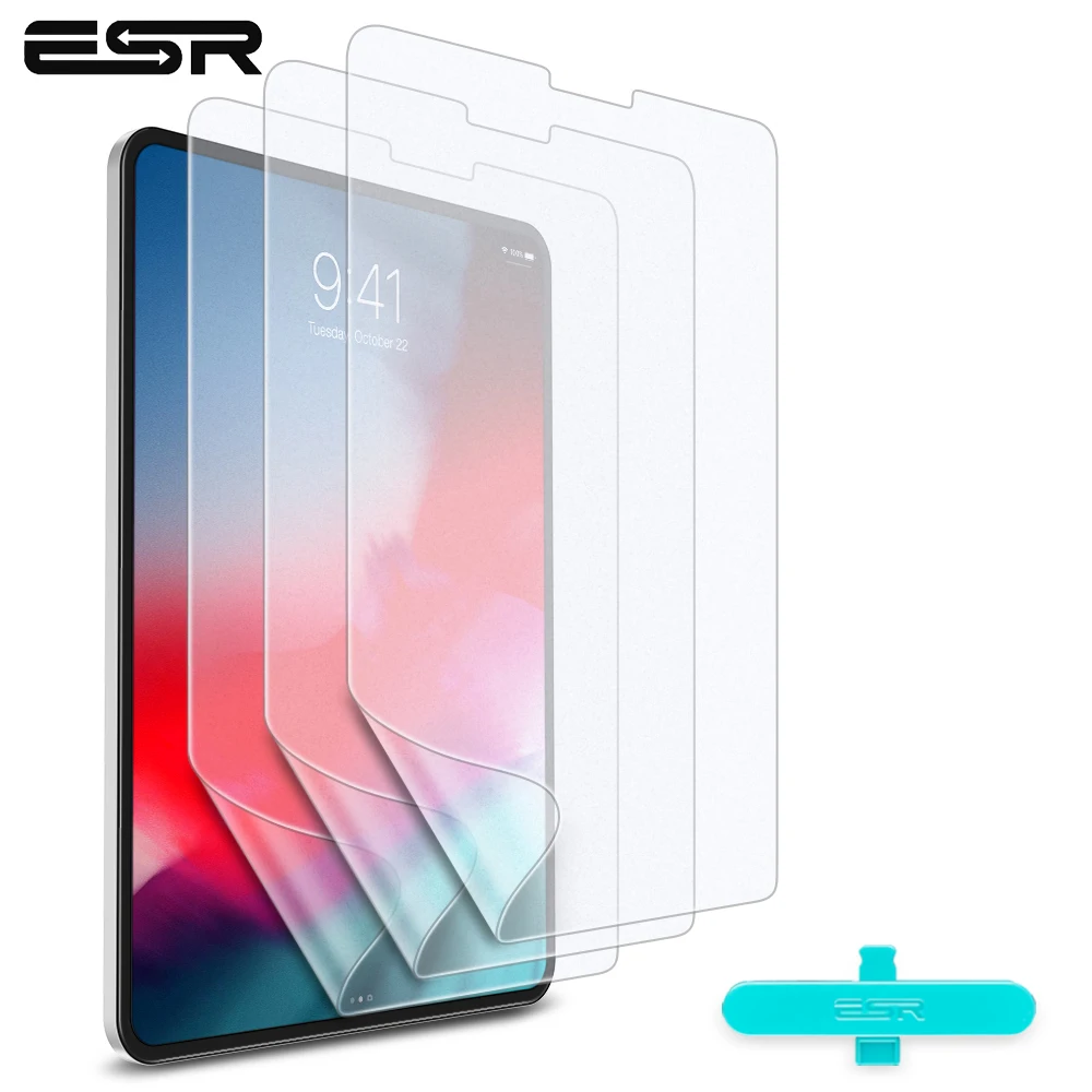 

3PCS/Lot ESR Matte Screen Protector for iPad Pro 11 2018 Anti-Glare Fingerprint-Resistant Matte Finish Crack-Resistant PET Film