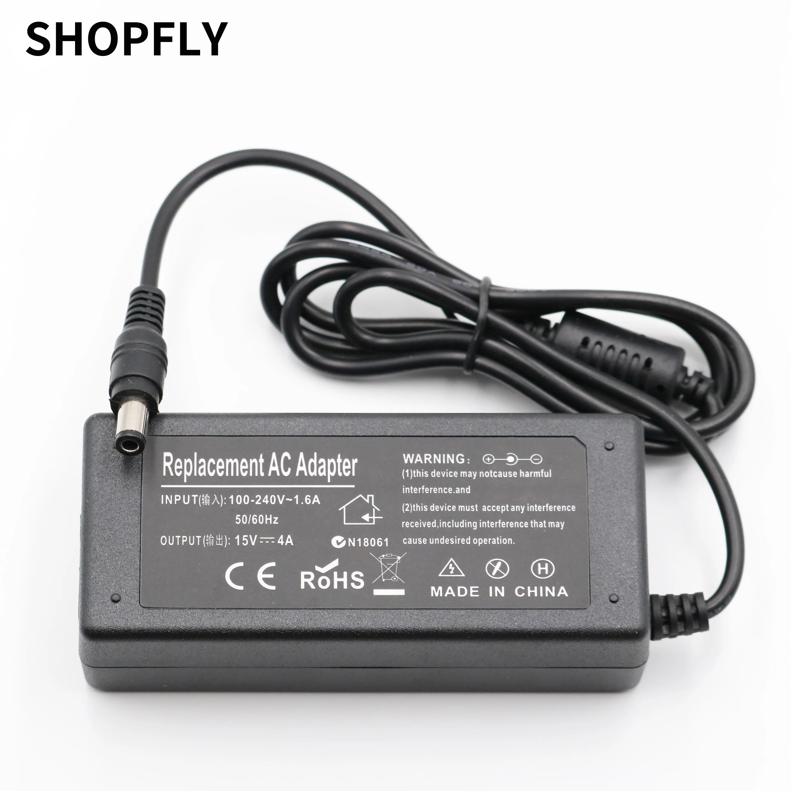 Toshiba 15V 4A 6 3 × 0 мм адаптер питания для ноутбука Зарядное устройство AC 100V 240V DC