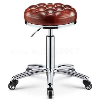 

Beauty stool rotating lifting work bench stool barber shop hairdressing chair pulley nail stool beauty shop dedicated
