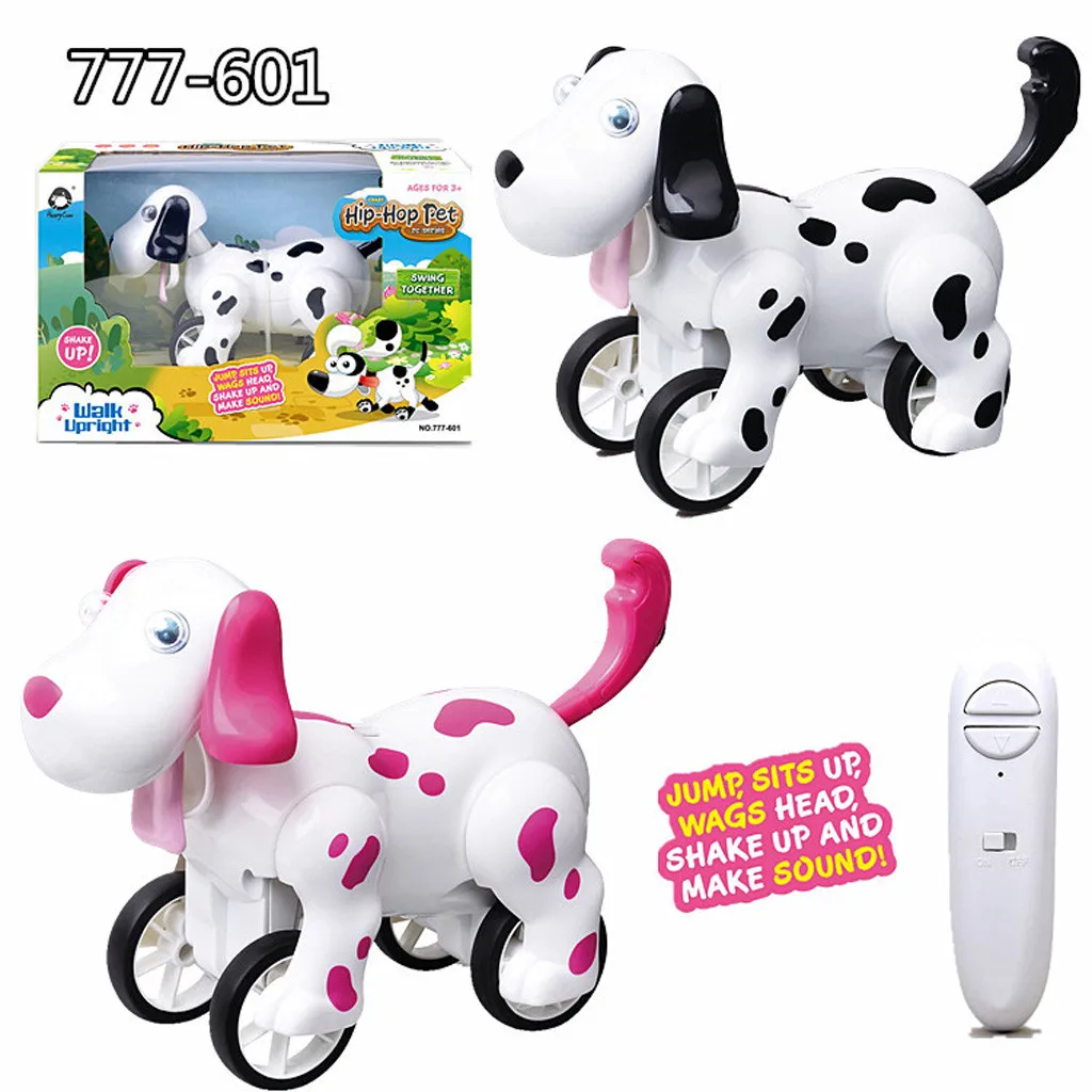 2 4G игрушка животное с дистанционным управлением RC робот умная прыгающая собака