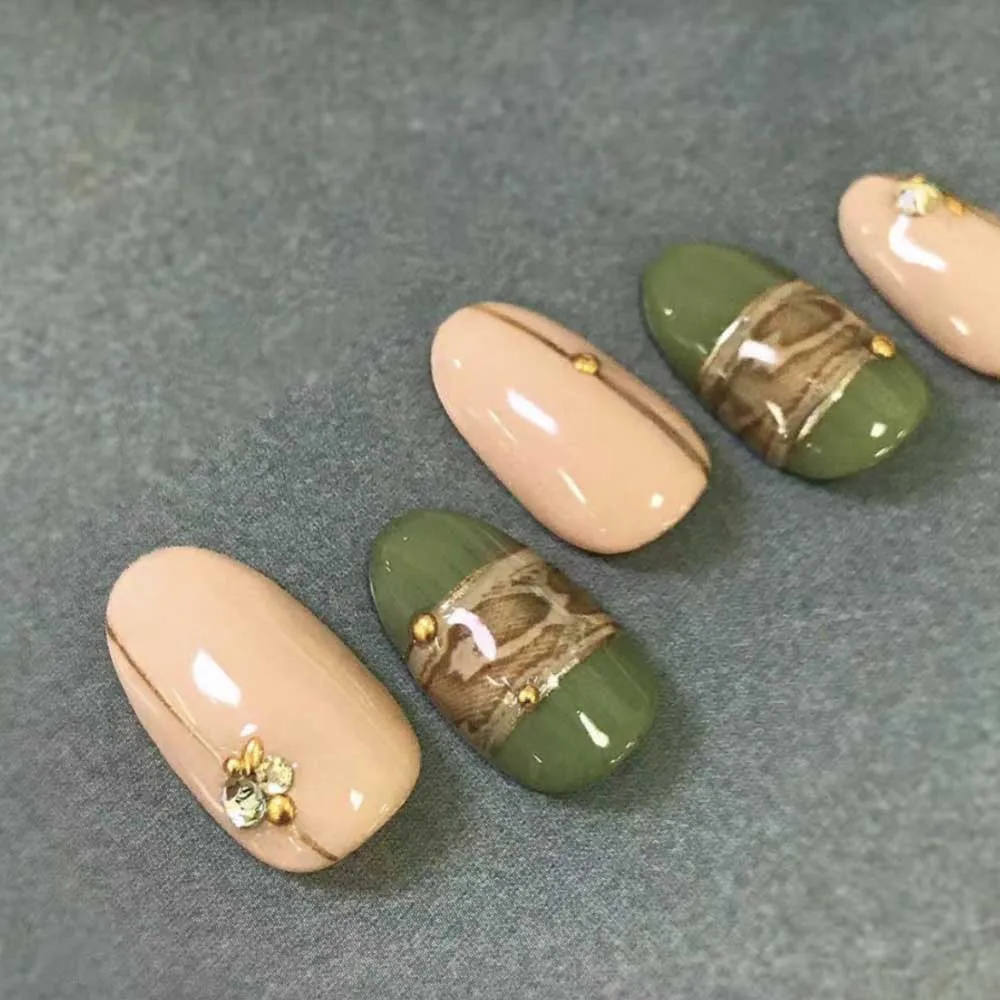 1 шт змеиная кожа стикеры 3D на ногти Nail Art джинсы сетка черно-белые геометрические узоры Самоклеящиеся 3D наклейки для ногтей слайдер DIY