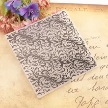 Flower Plastic Template Lace Craft Card Making Paper Card Album Wedding Decoration Embossing Folders dot lace plastic scrapbooking embossing folders template craft paper card making album wedding decoration supplies