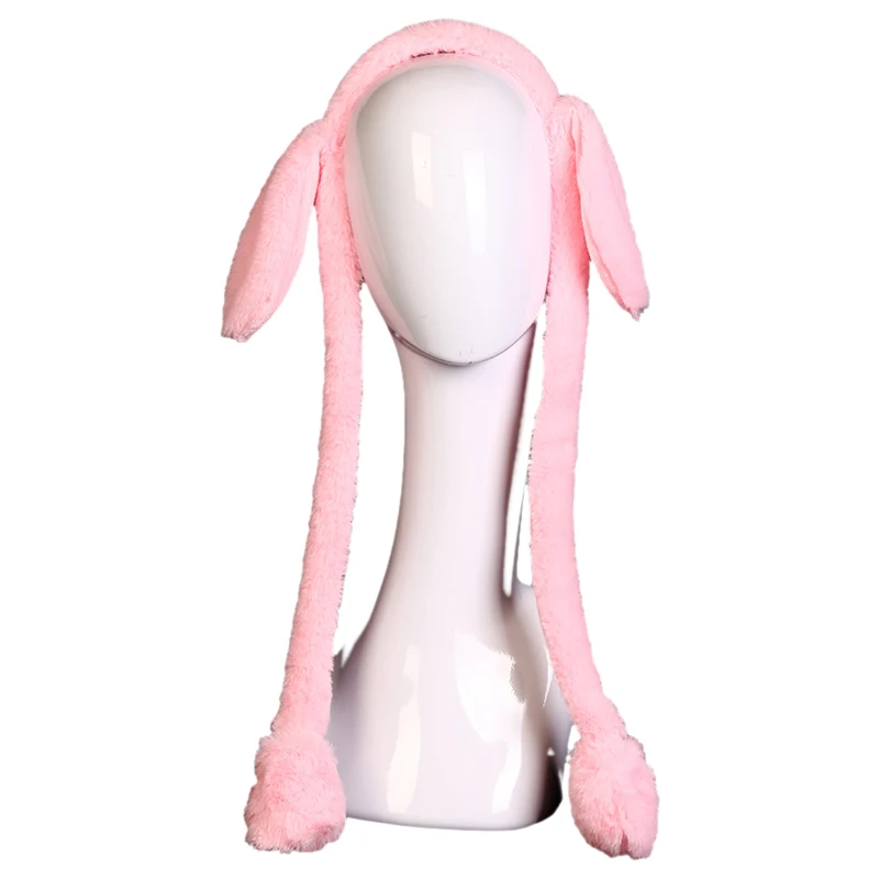 skullies beanie 2022 New Style Rabbit Hat with Ears, Rabbit Hat with Ears, Warm Plush Headband, Cute and Cute Airbag Hat winter beanie