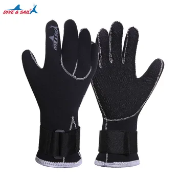 

DIVE&SAIL 3mm Neoprene Diving Gloves Anti-scratch Warm Swimming Snorkeling Equipment Professional Diving Gloves