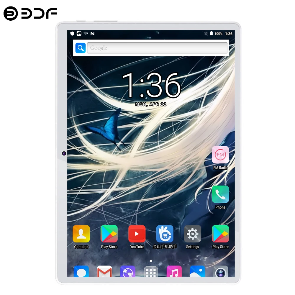 BDF, новинка, 10 дюймов, Android 7,0, четыре ядра, 4G, LTE, планшетный ПК, 4 ГБ, 64 ГБ, WiFi, ноутбук, 4G, две sim-карты, телефонный звонок, Tab, ПК, планшеты, 10