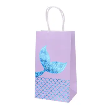 

Gift Bags Goodies Bag Glitter Treat Bags Party Supplies Favors For Under The Sea Party Gifts For Girls