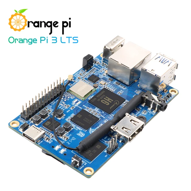 Orange Pi 3 LTS 2G8G EMMC with HDMI+WIFI+BT5.0, AllWinner H6 SoC,Open Source Board Computer,Run Android 9.0/ Ubuntu/ Debian OS 4