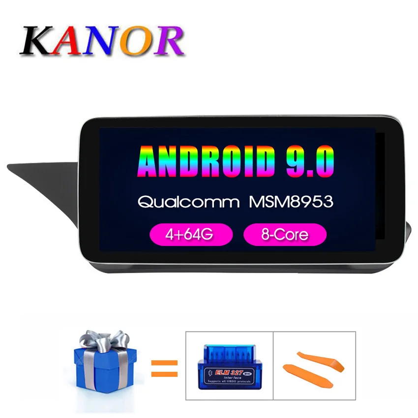 #*Cheap KANOR 10.25 inch 4+64G Display Android 9.0 for Mercedes Benz E Class W212 W212 E200 E230 E260 E300 S212 2009 2015 Auto Stereo
