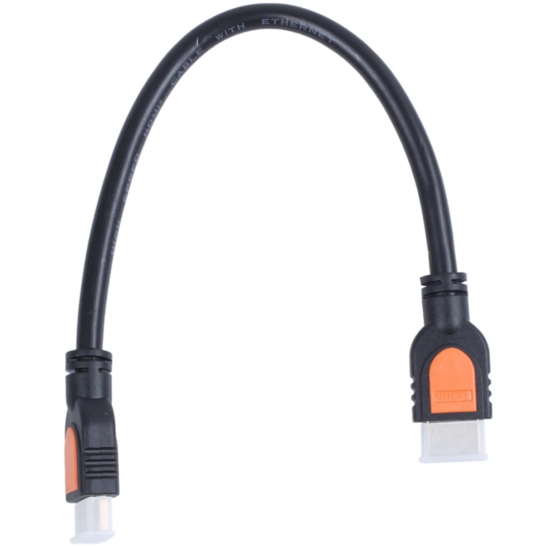30 см/1" черный удлинитель HDMI Мужской к HDMI Мужской m/m соединительный кабель