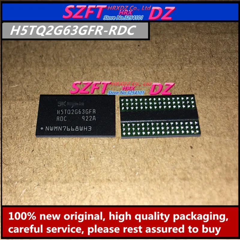 SZFTHRXDZ 100% Новый оригинальный комплект из 2 предметов H5TQ2G63GFR-RDC K9F5608U0D-JIB0 MTFC4GACAAAM-1M WT