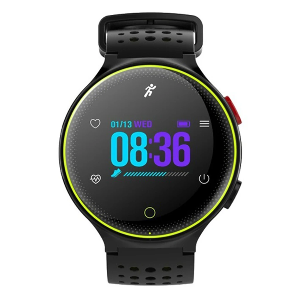 Watch Colorful Display Exercise Bluetooth Fitness Tracker Sports Waterproof Smart Bracelet Heart Rate Monitor Message Remind