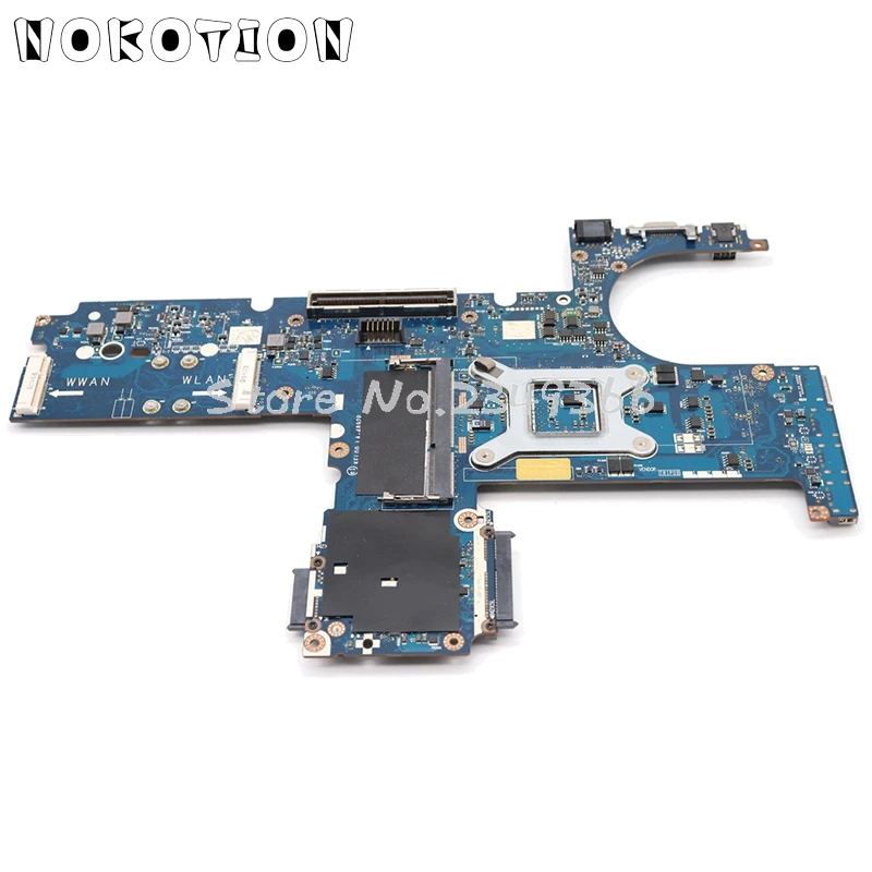NOKOTION KEL00 LA-4892P 593842-001 основной плате для hp Probook 6440B 6540B Материнская плата ноутбука HM57 UMA DDR3 Бесплатная Процессор