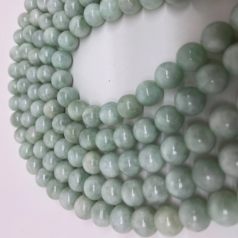 New Jade Beads 4mm-6mm-8mm-10mm-12mm. AAA High Quality