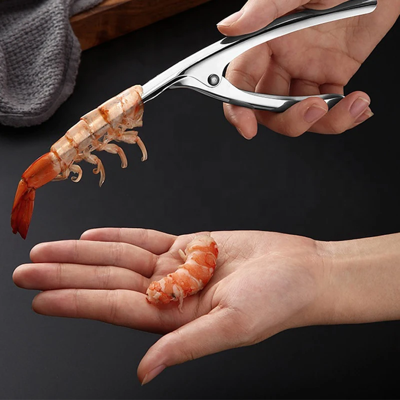 3 шт. креветки Peelers приспособление для чистки креветок из нержавеющей стали Deveiner