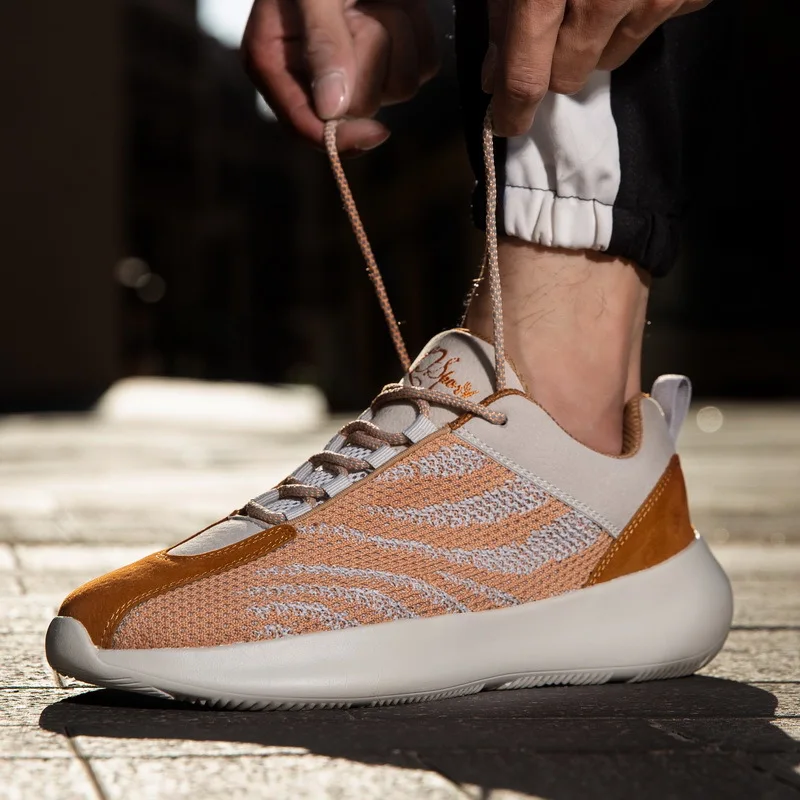 

2019 Autumn & Winter New Style MEN'S SHOES Korean-style Versitile Fashion Mesh Shoes Breathable Comfortable Youth Athletic Shoes