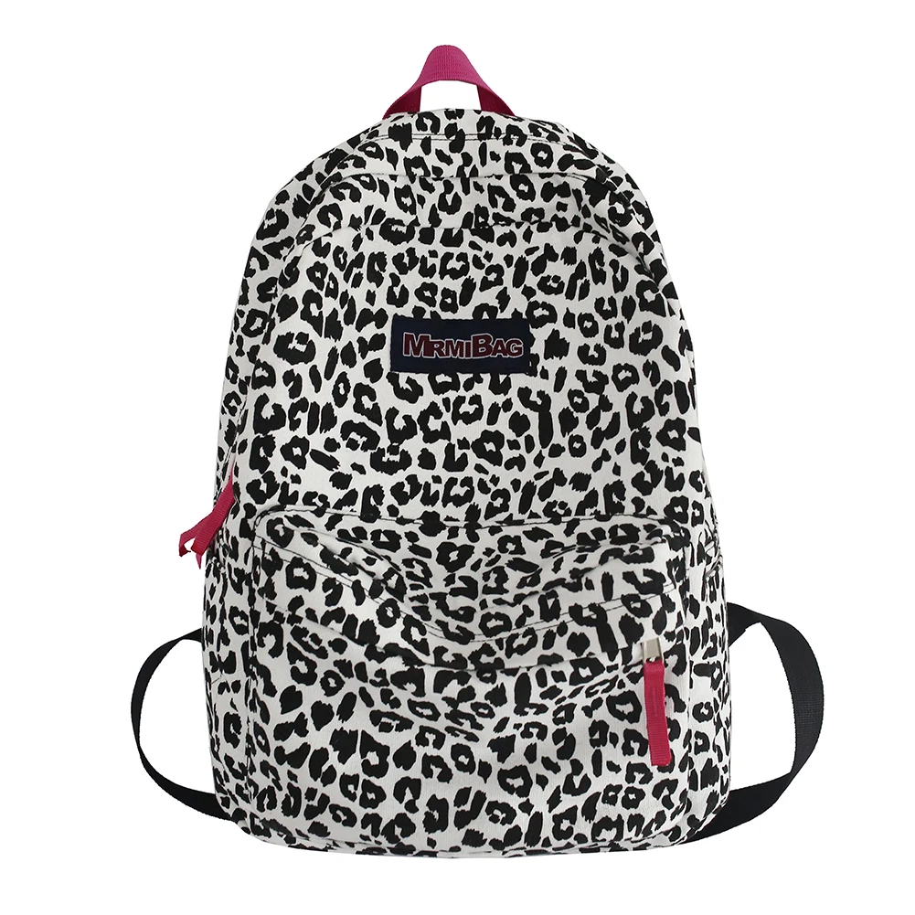 New Women Backpack Zebra Cow Pattern 