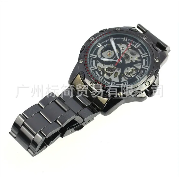 

Winner Genuine Product T-Winner Fully Automatic Analog Watch Men's Automatic Analog Watch Steel Belt