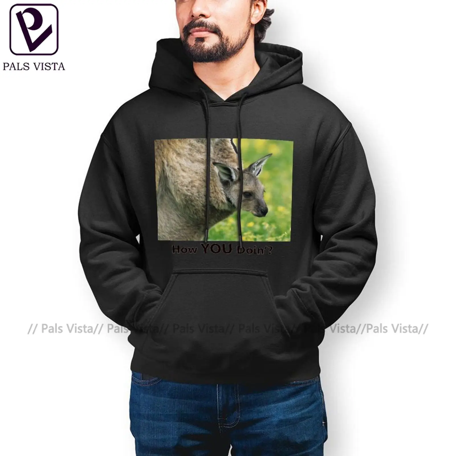 

Cool Friends Joey Joey How You Doin Hoodie Streetwear Winter Hoodies Long Length Cotton Pullover Hoodie Men Over Size