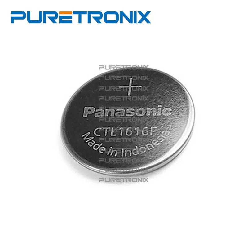 Genuine Parts CTL1616 CTL1616F NEW Watch Solar Rechargeable Battery