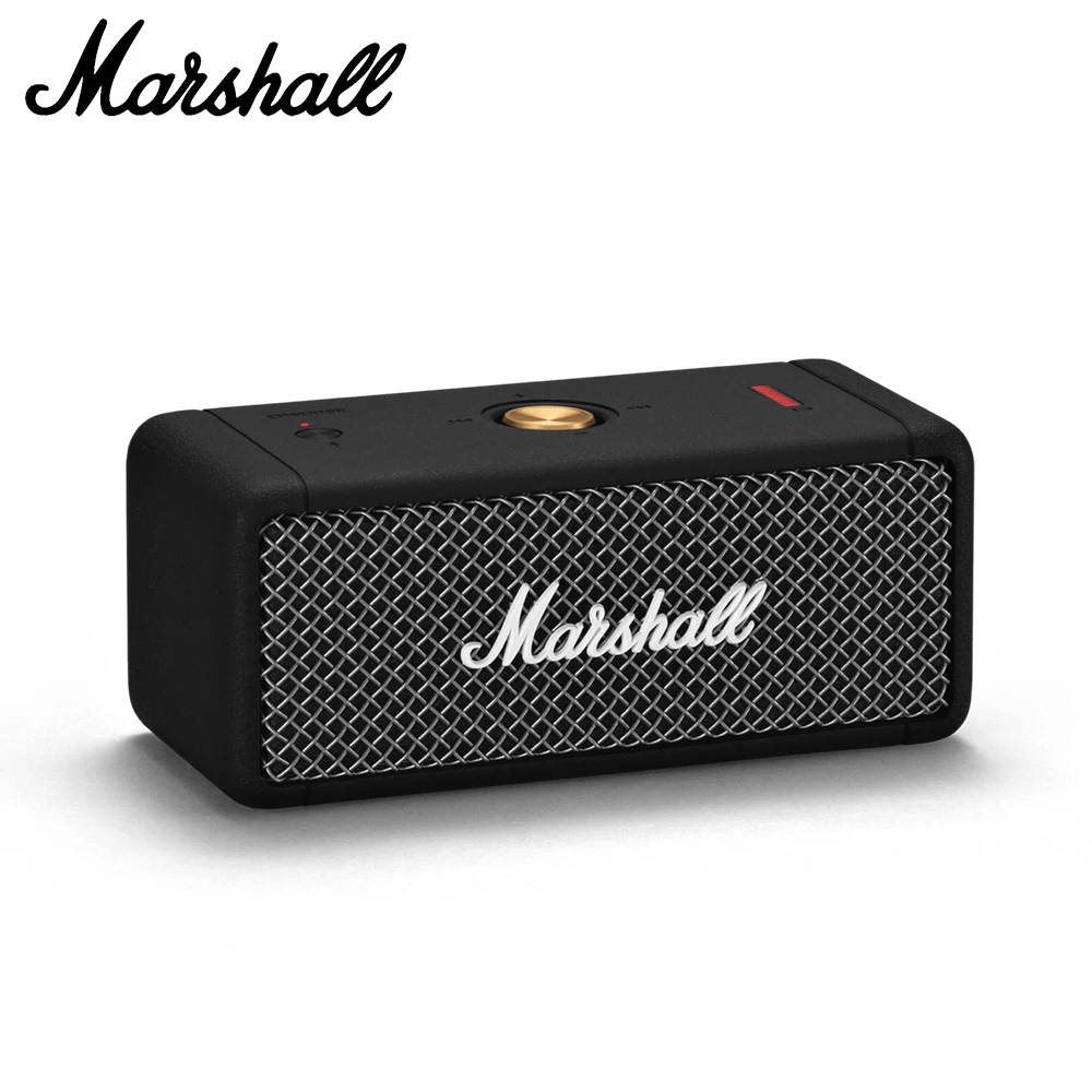 US $74.18 MARSHALL EMBERTON Original Wireless Bluetooth Speaker IPX7 Waterproof Sports Speaker Stereo Bass Sound Outdoor Portable Speakers