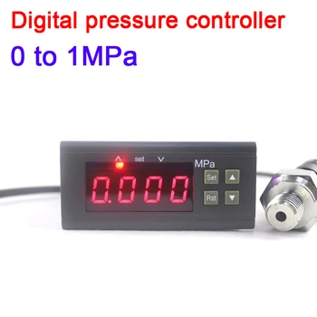 

DYKB 0 to 1MPa Digital pressure controller LED Pressure measurement and control W/ alarm + probe AC 220V 110V DC 12V 24V