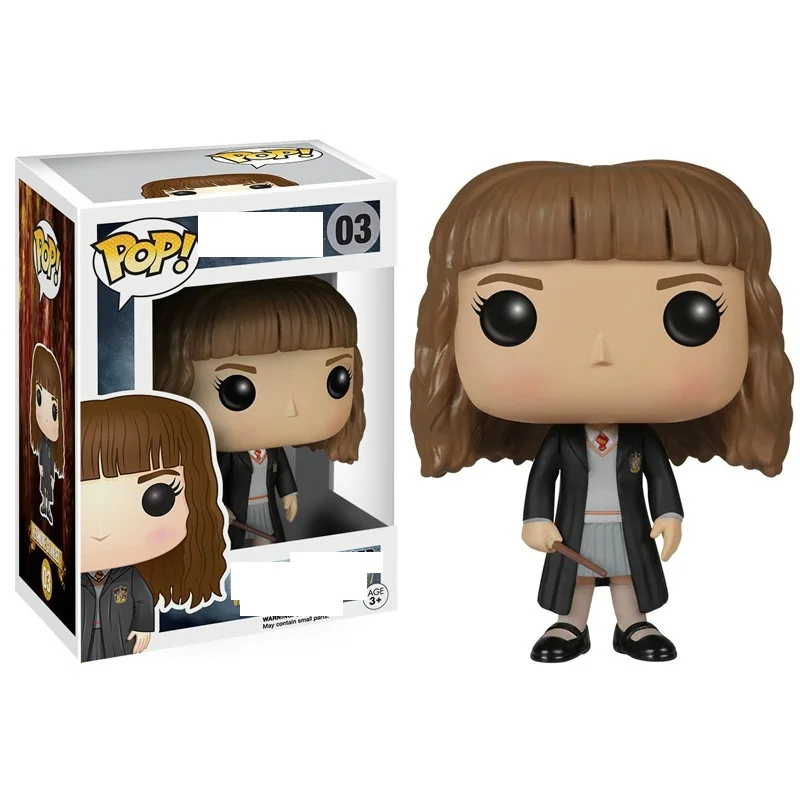 Funko Pop harri potter Severus Snape Luna Добби Гермиона рубеус 10 см Виниловая модель игрушки на день рождения Рождественский подарок - Цвет: 03 with box