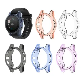 

watch protective cover for Garmin fenix5s 5s plus smart watch case frame shell protector rubber case for Garmin fenix 5s plus