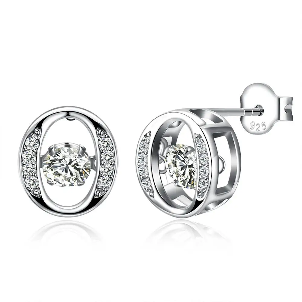 

2019 New arrive silver color earring for woman and man jewelry size choose jewelry gift N9