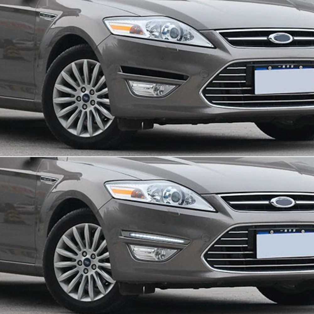 Автомобильная проблесковая 1 set/pair для Ford Mondeo 2011 2012 2013 DRL Вождения освещают