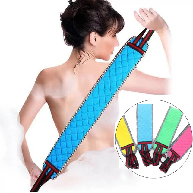 Washcloth for Shower Wisp for Body Men Bath Sponge Body Brush Bath Brush Body Scrubber for Back мочалка для тела esponja de baño 1