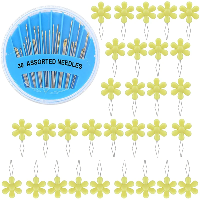 MIUSIE 30 Pcs Needle Threader Sewing Set Plastic Threaders Durable Household Tools For Crafting | Дом и сад