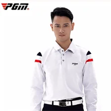 PGM свитера для гольфа мужские рубашки осень зима Гольф одежда футболка с длинным рукавом Одежда Настольный теннис рубашка высокая эластичность