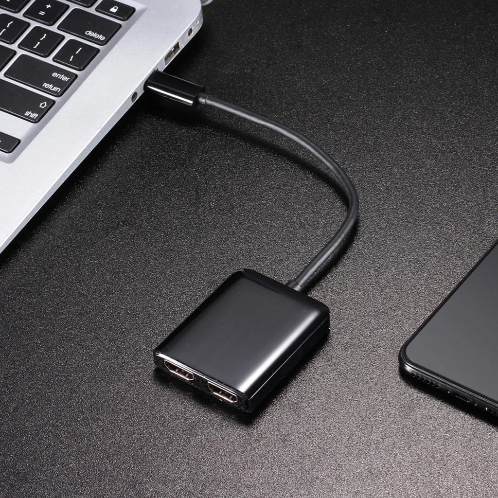 Mosible USB C концентратор к HDMI адаптер концентратор 4 к 30 Гц usb type C 3,1 к DP адаптер type-C кабель с двойным дисплеем порт концентратор FW3