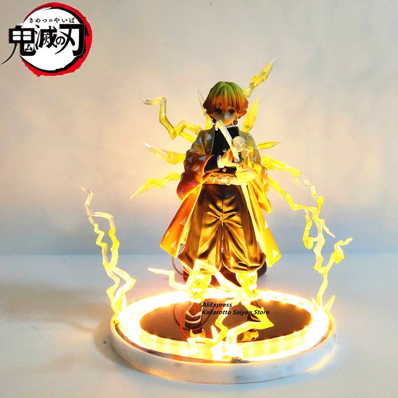 Demon Slayer Agatsuma Zenitsu Pvc Action Figures Thunderclap And Flash Effect Anime Kimetsu No Yaiba Figurine Model Toys Action Figures Aliexpress Demon Slayer Agatsuma Zenitsu Pvc Action Figures Thunderclap And Flash Effect Anime Kimetsu No Yaiba Figurine Model Toys Action Figures Aliexpress