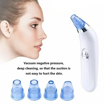

Pore Cleaner Blackhead Remover Vacuum Electric Nose Face Deep Cleansing Skin Care Machine Facial Cleaner Tools