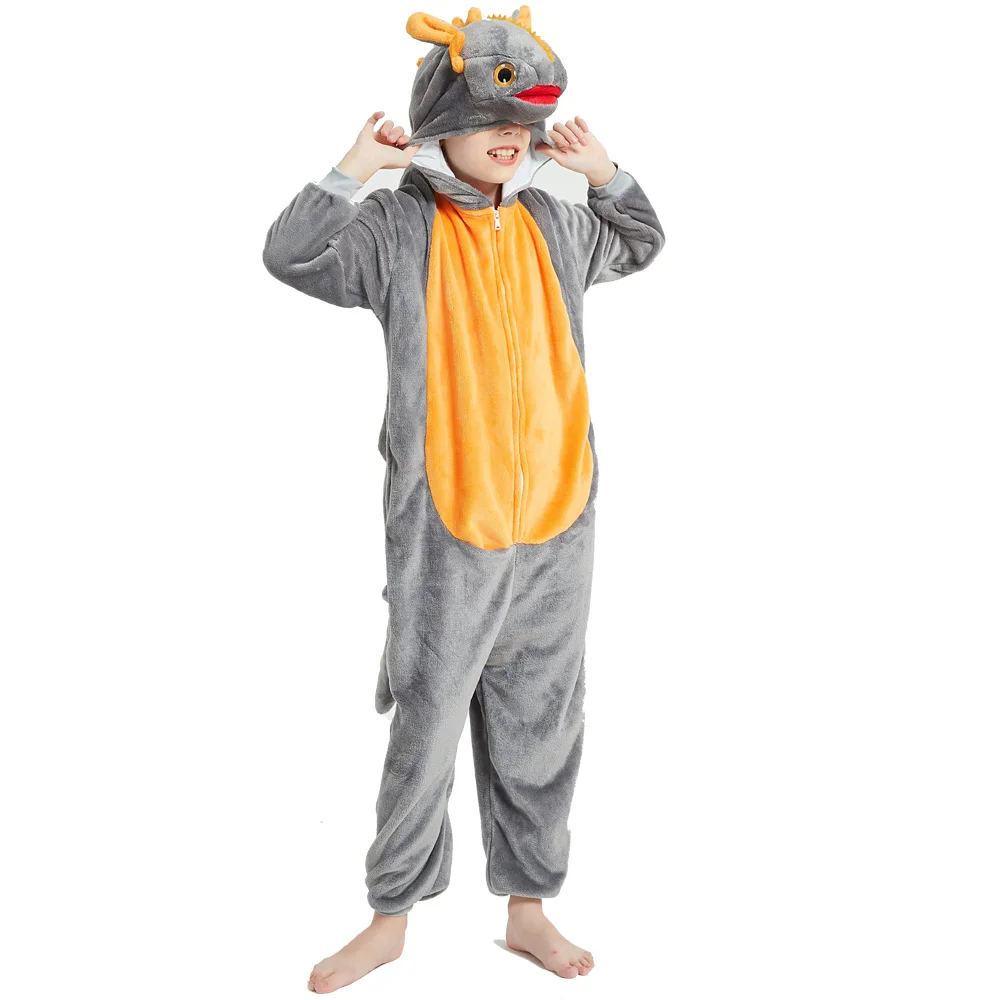 Boy Kigurumi Girls Unicorn Pajamas Animal Onsie Pajamas for 8-12Years Kids Sleepwear Homewear Nightwear Cosplay Costume Sleepy