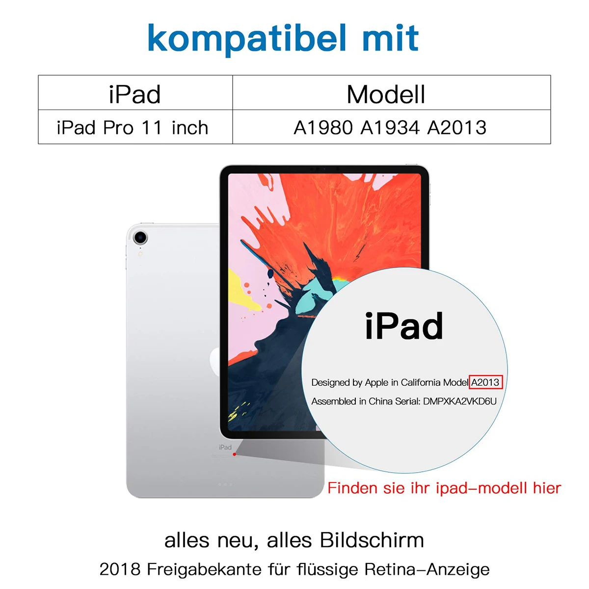 Немецкая Bluetooth клавиатура чехол для iPad Pro 11 чехол с держателем для ручки Магнитная адсорбционная подставка клавиатура кожаный чехол для планшета